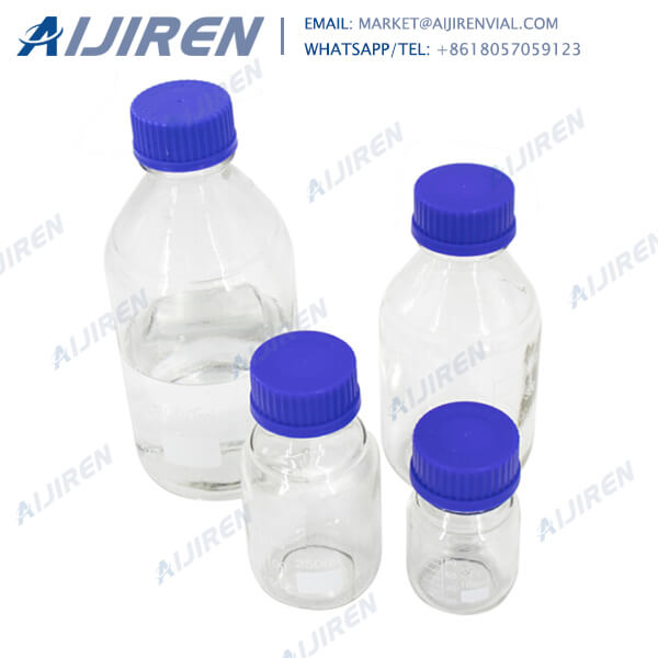 Simax 500ml media bottle with screw cap and pouring ring manufacturer